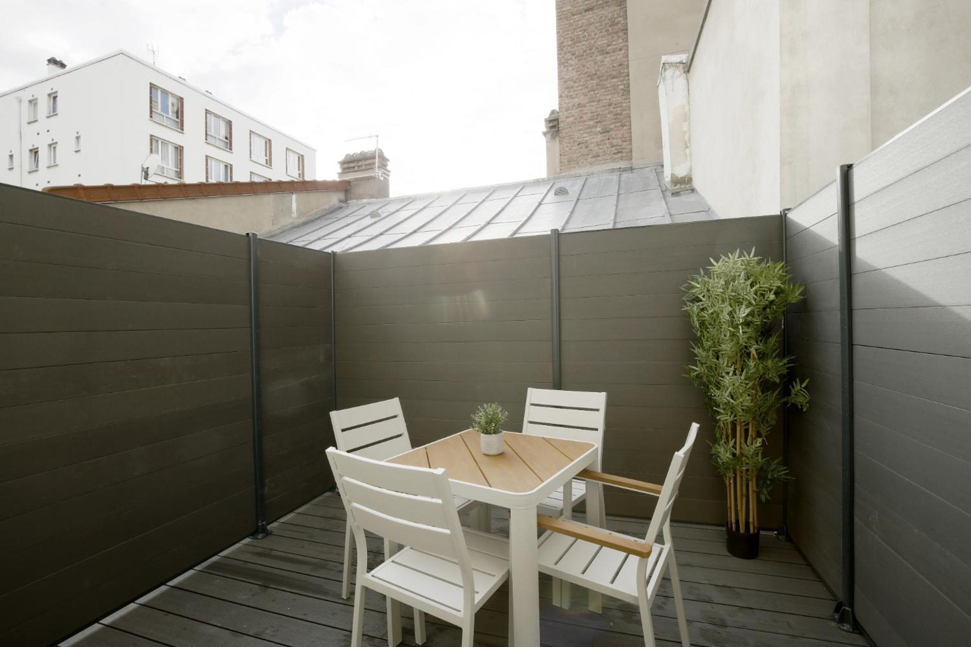 Chill-out On Private Patio In Vintage Masterpiece * Paris
